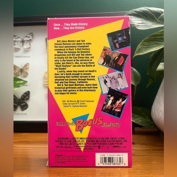 Bill and Ted’s Bogus Journey Vintage VHS - Picture 5 of 7